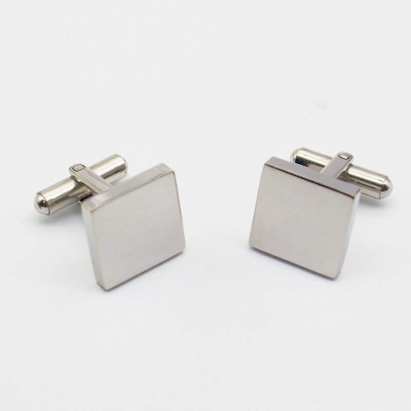 Custom stainless steel Cufflinks Own Design Logo Metal Cufflinks Cuff Diy Jewelry Luxury Cufflinks for man Tuxedo Dress