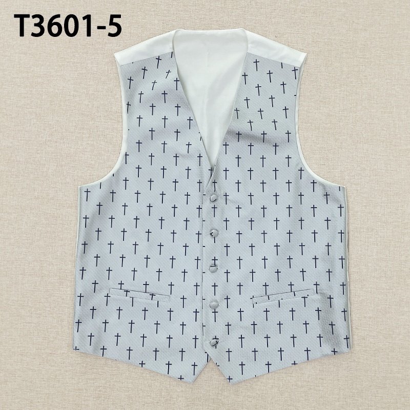 Customized new tie men pocket square cuff waistcoat ascot men's tie luxury gift box silk tie necktie cummerbund and bowtie set
