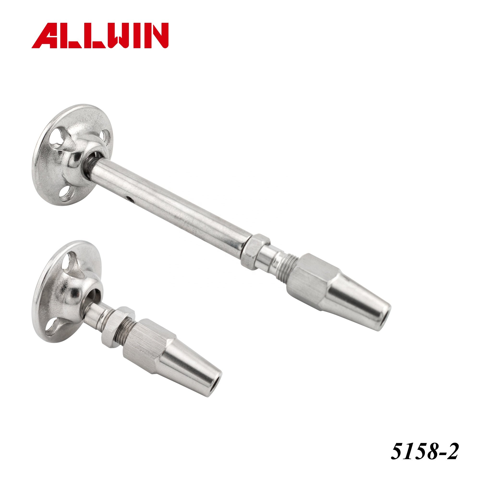 Angle Adjustable Cable Railing Tensioner Hardware Kit Swageless Wire Rope Fitting