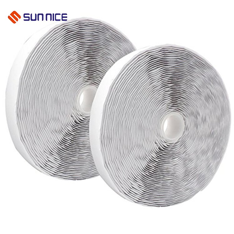 Nylon Fabric Material cable ties self adhesive hook and loop tape