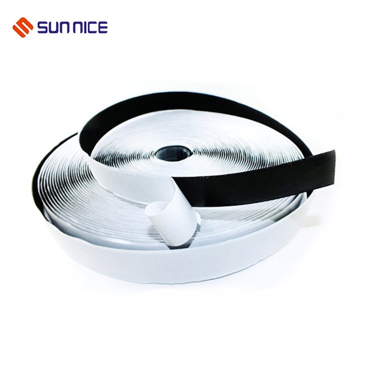 Nylon Fabric Material cable ties self adhesive hook and loop tape