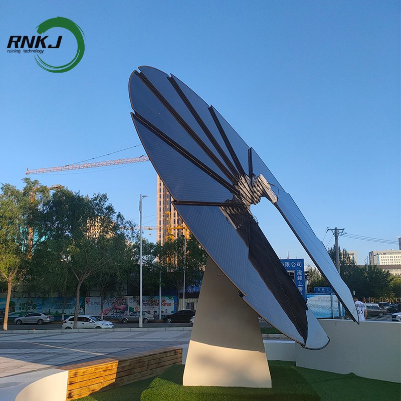 RNKJ Brand solar panels Innovative Smart Flower Sun flower solar Generation system Energy Products Solar power system