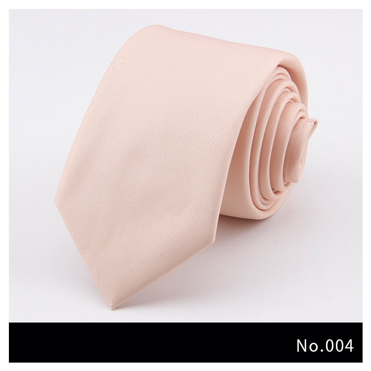 Woven Soild Necktie Mens Personalized Polyester neckties