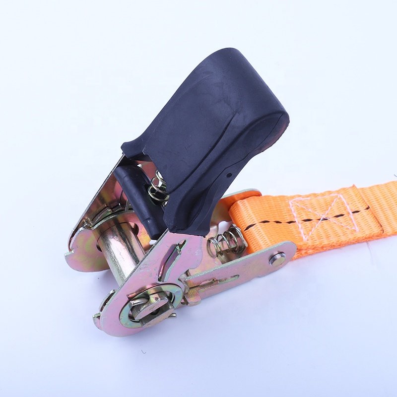 25mm Ratchet Tie Down Strap Lashing Tension Belt Cargo Heavy Duty Ratchet Straps With S Hook