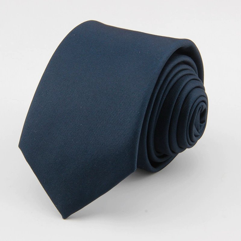 Fashionable Solid Color Polyester Tie Essential Groom Tailcoat Design Men's Weddings Business Banquets Other Formal Occasions