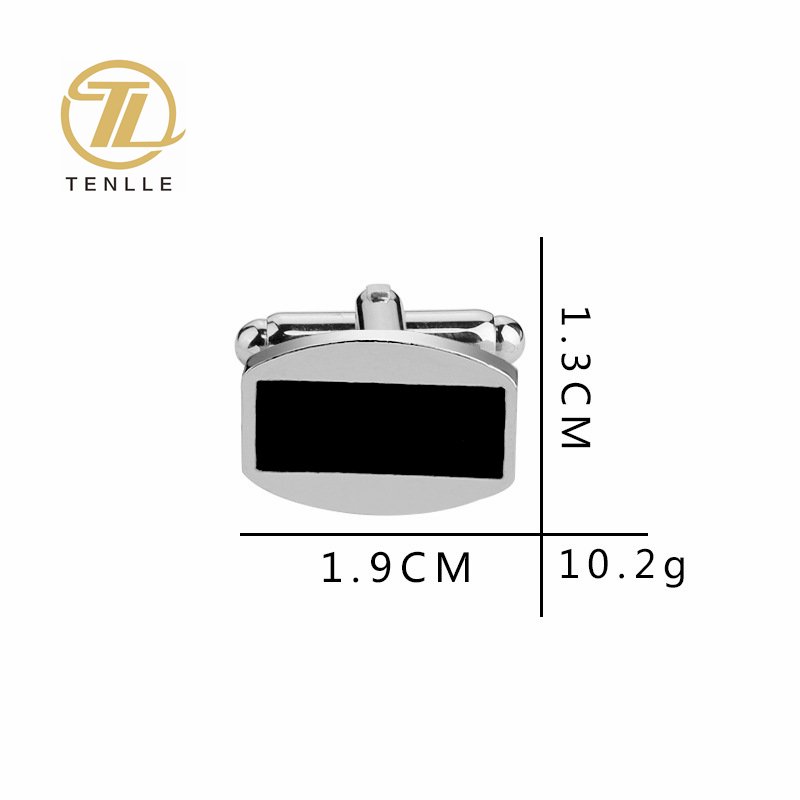 Unique craft custom laser/engraved logo men cufflinks /men cuff links enamel cufflinks