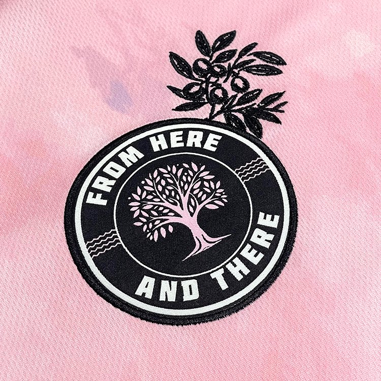 Custom Soccer Shirts Tie Dye Design Embroidery Logo Dropped Shoulders Faddish Football Jersey