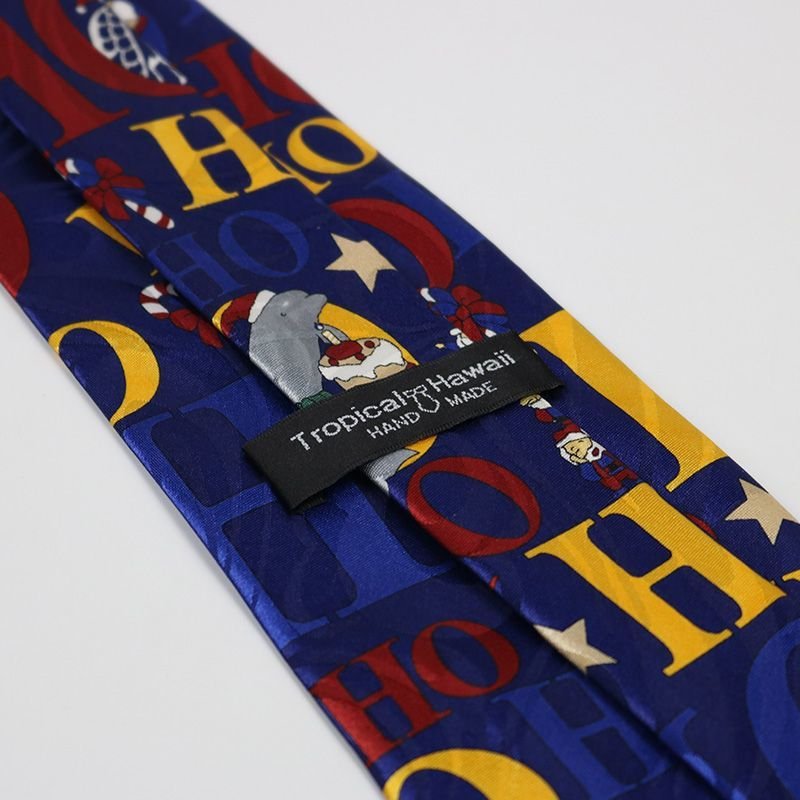 Christmas jk Tie for men New Year Festive atmosphere Creative cartoon carol Snowflake Halloween 10cm hand play