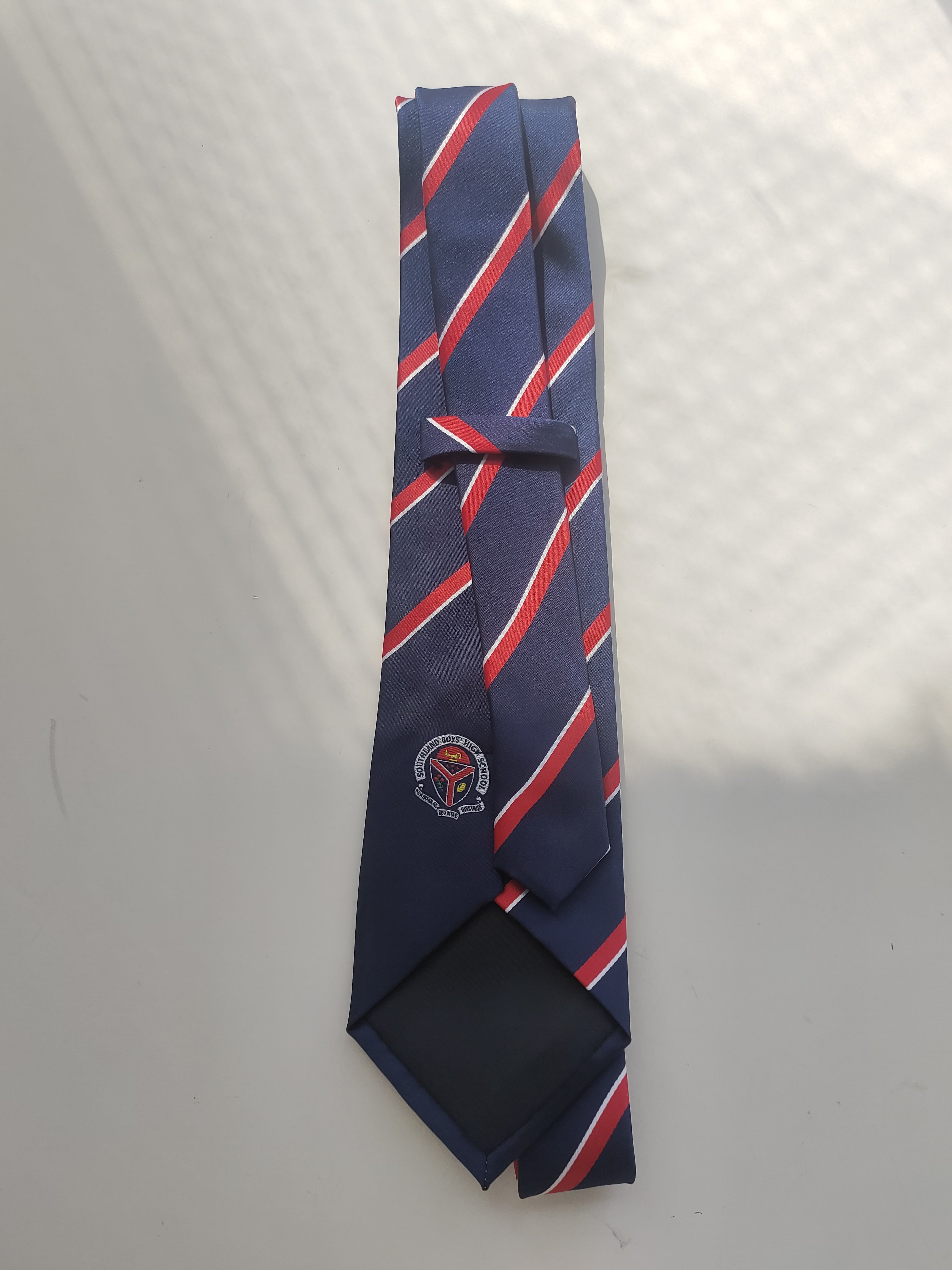 High Quality Colorful Mens Tie Custom LOGO Boys Uniform Neck Tie School Custom Striped Polyester Ties