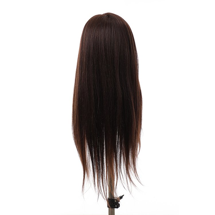 Cosmetology Trainingheads 24Inch Hair Dummy Cutting Mannequins Female Mannequin Training Head With Human Hair