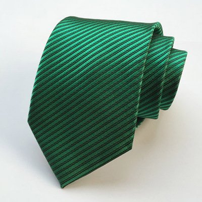 Wholesale stock polyester material 8CM married business men tie