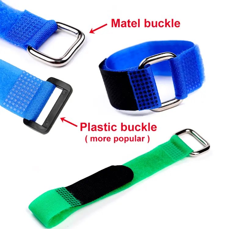 High Quality Free Sample Velcroes Cable Ties Hook And Loop Fastener Hook And Loop Tape Velcroes Elastic Strap