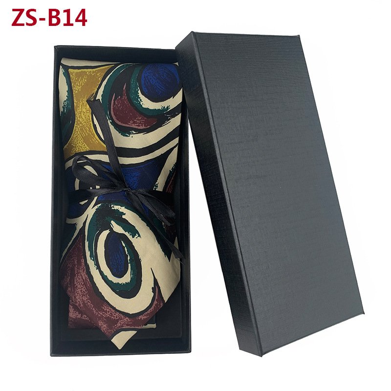 Wholesale Soft Twill Fabric Tie Light Color Silk Printed Ties for Men Wedding