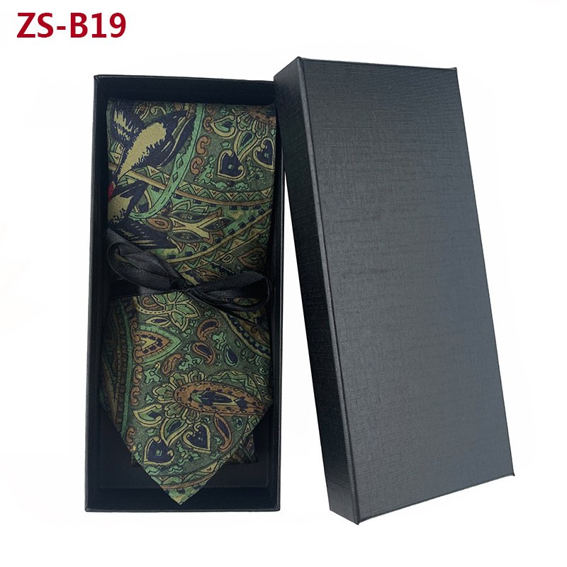 Wholesale Soft Twill Fabric Tie Light Color Silk Printed Ties for Men Wedding