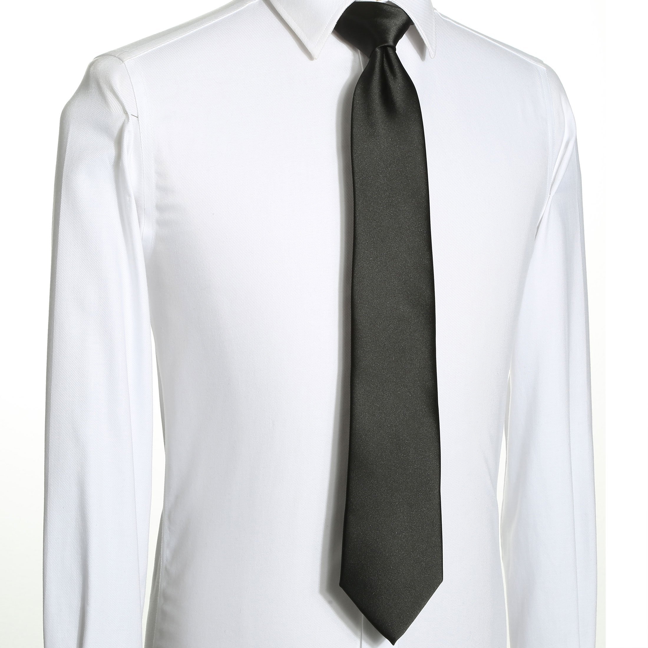 Wholesale Custom Your Logo Cheap Satin Tie Plain Necktie Polyester Wholesale Cheap Neckties Print Neck Ties For Men