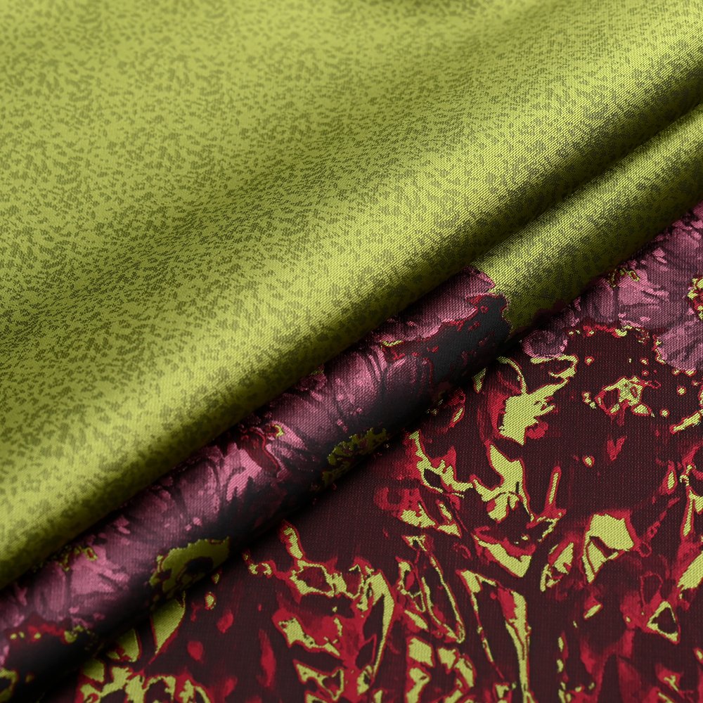 Yili Garment Dress Brocade Suit Fabric Yarn-dyed Brocade Lurex Upholstery Jacquard Costume Floral Print Curtains 60gsm Plain Dye