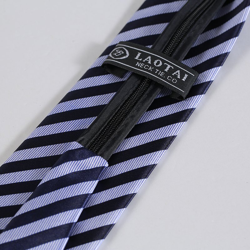 2024 Business wear zipper flower ties for men anti-wrinkle polyester ties other ties & accessories