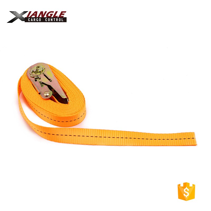 25mm 800kg High Quality Zinc Alloy Ratchet Buckle Cargo Lashing Tie Down Straps