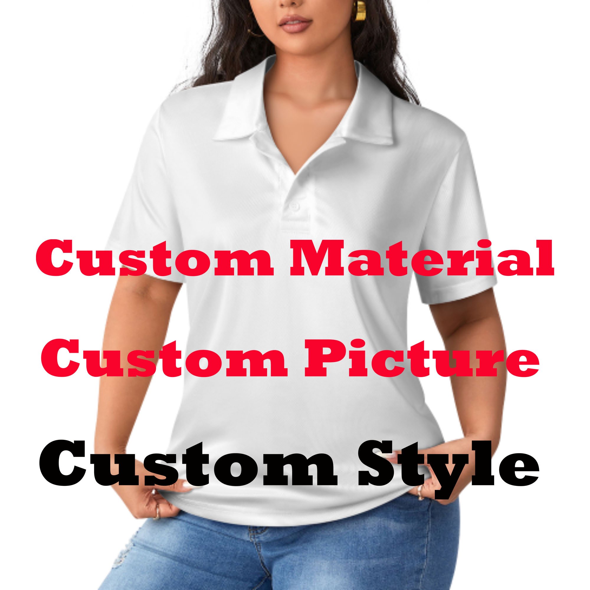 New Island Style Plumeria Flower Polynesian Tribal Print Womens Polo Shirts Red Oversized Short Sleeve Golf Polo T Shirts Custom