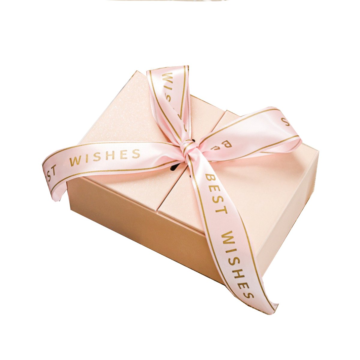 Product Packaging Double Door Bow Tie Gift Box Magnetic Luxury Gift Box With Ribbon Gift Box Clothing