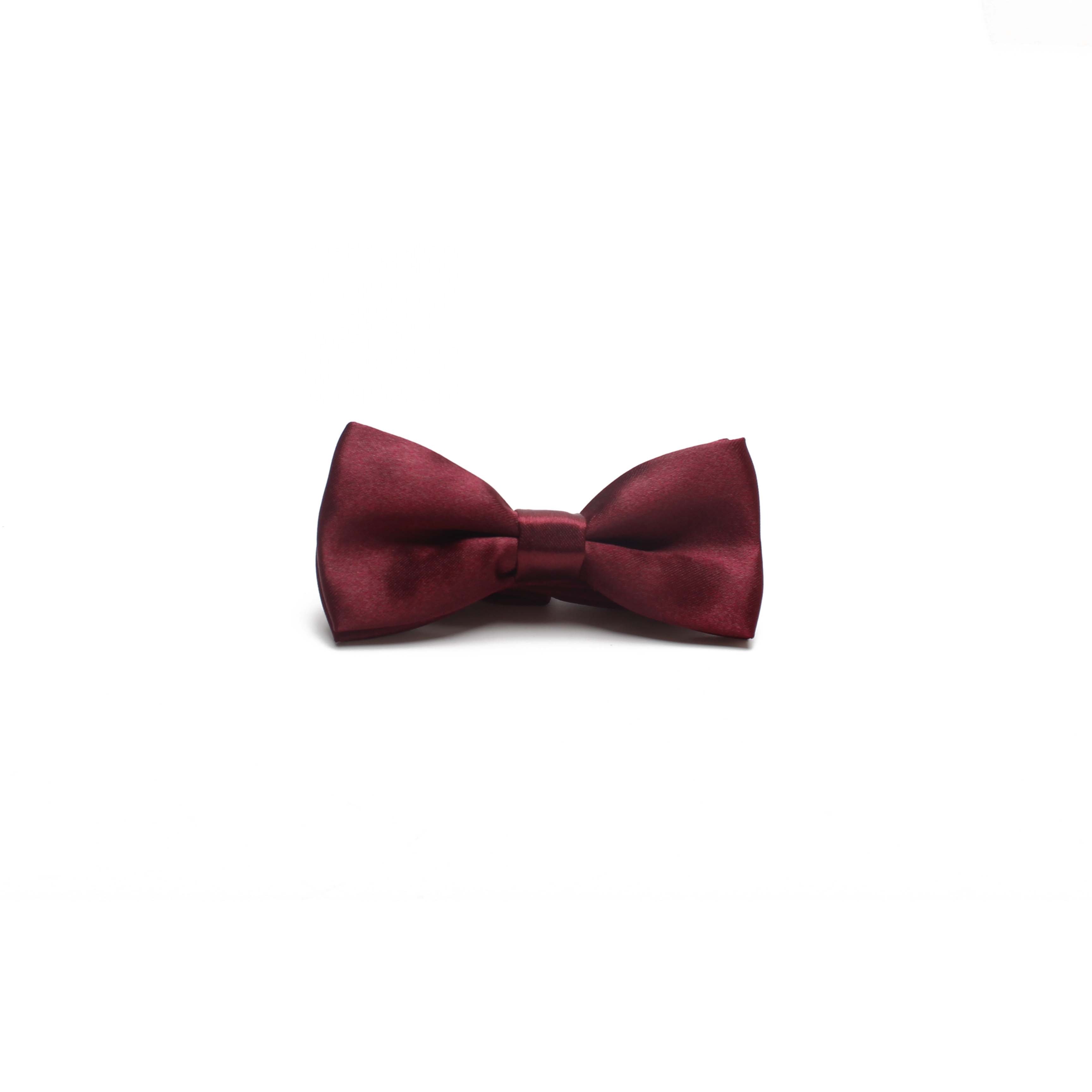 Brand Dynastyle Fashion OEM Polyester Woven Plain Dyed Wholesale Bow Tie for Retail Sellers
