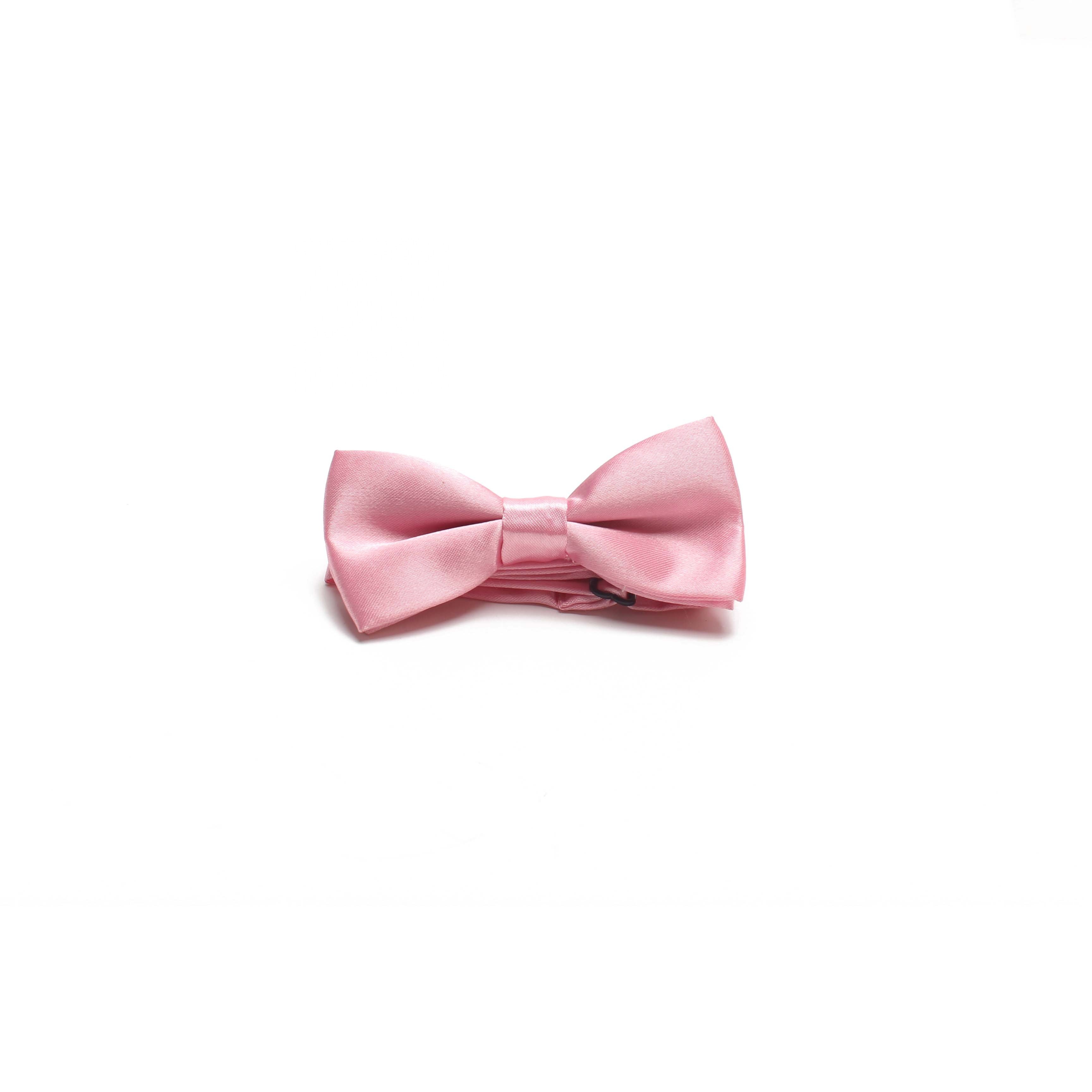 Brand Dynastyle Fashion OEM Polyester Woven Plain Dyed Wholesale Bow Tie for Retail Sellers