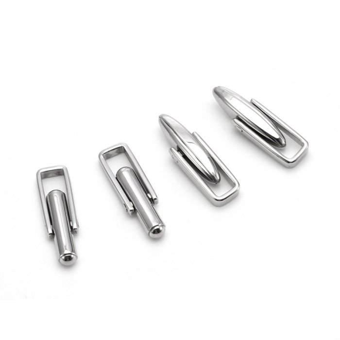 Factory Directly Sale Cheap Wholesale Cuff Links Accessories Stainless Steel Men Cufflink Back Part For DIY Making