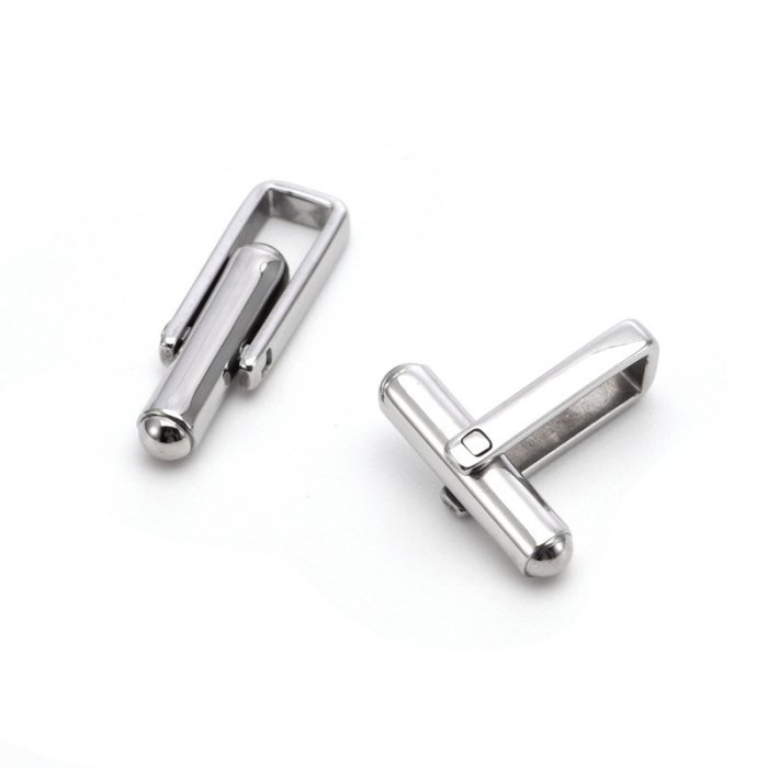Factory Directly Sale Cheap Wholesale Cuff Links Accessories Stainless Steel Men Cufflink Back Part For DIY Making