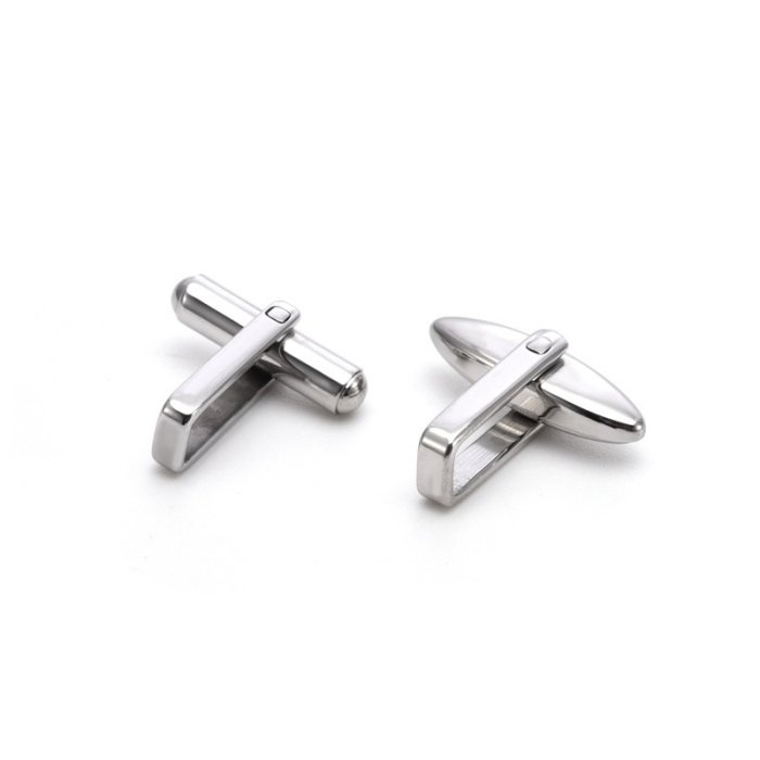 Factory Directly Sale Cheap Wholesale Cuff Links Accessories Stainless Steel Men Cufflink Back Part For DIY Making