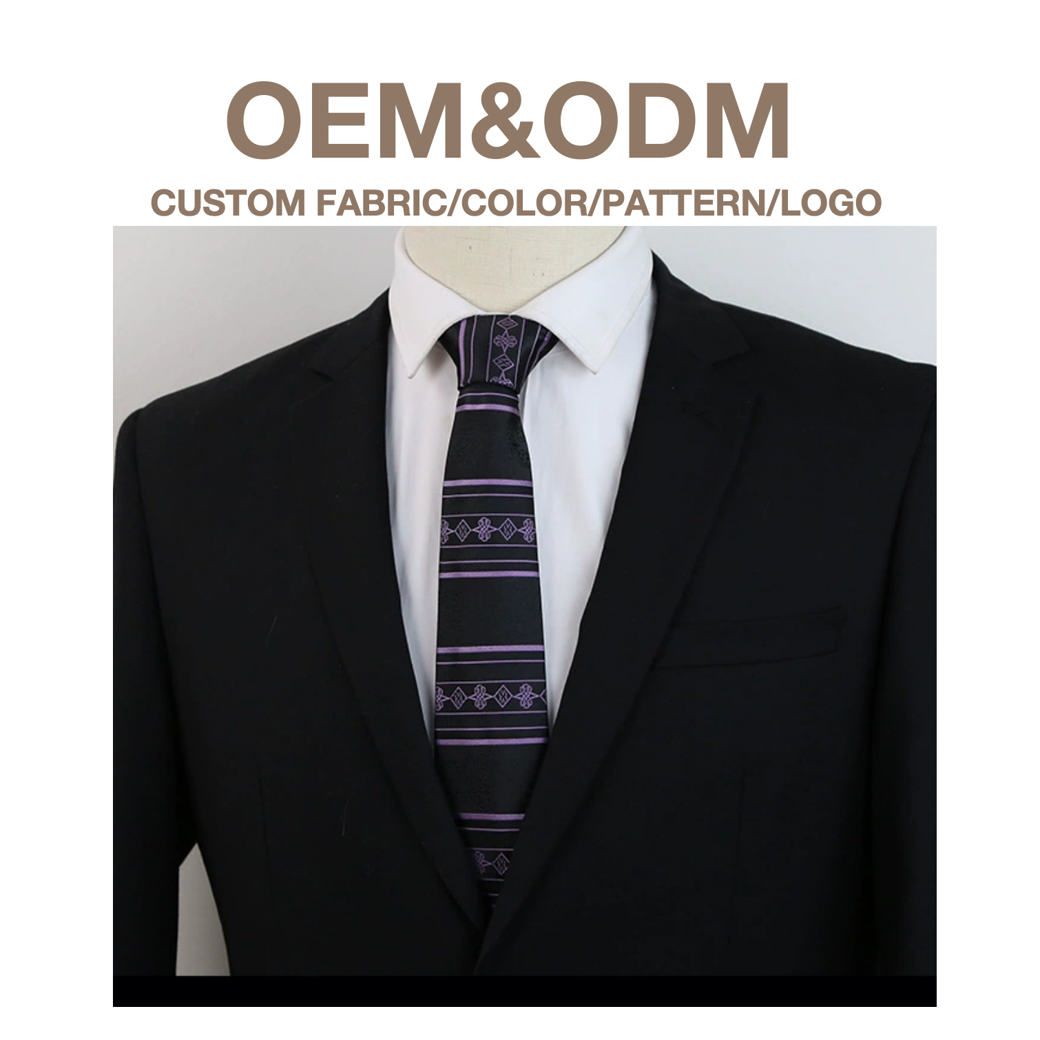 Professional Suppliers Business Men Tie jacquard Weave Silk Necktie