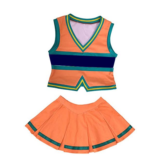 Dance Cheerleader Costumes Plus Size Sleeveless Woman Sportswear Cheer leading Uniforms at Low Price