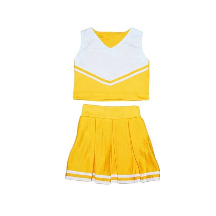Dance Cheerleader Costumes Plus Size Sleeveless Woman Sportswear Cheer leading Uniforms at Low Price