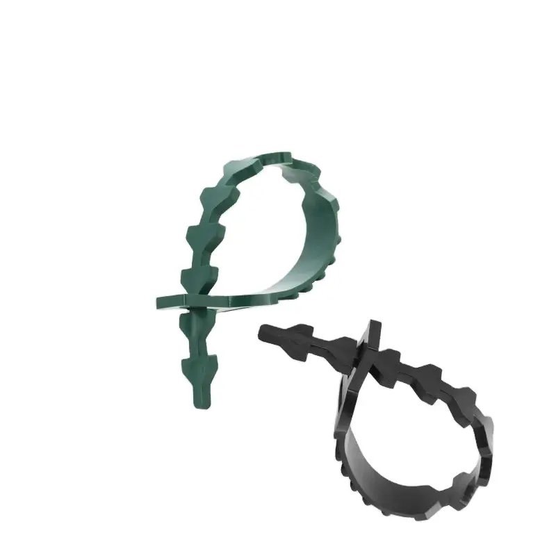 Garden Products Soft Flexible Rubber Chain LockTree Ties Plastic Twist Adjustable Plant Binder Plant Tie