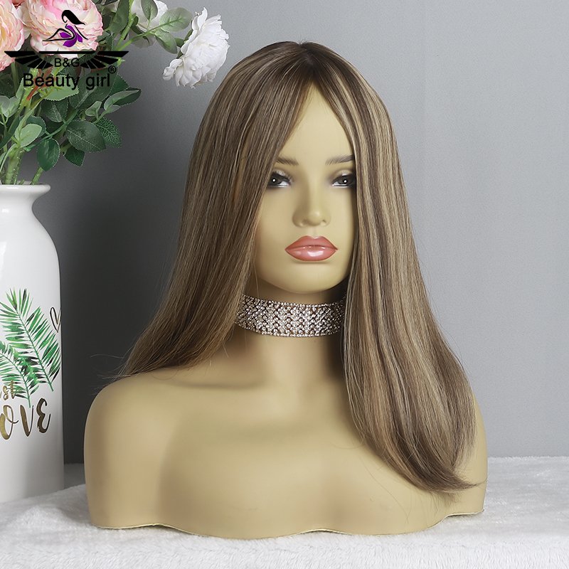 High quality over night shipping unprocessed virgin european human hair silk top jewish wigs for women