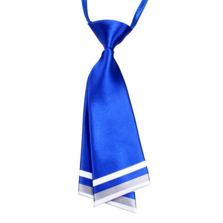 Polyester Ties For Girls Women Solid Colors Ties Popular School Neck Tie