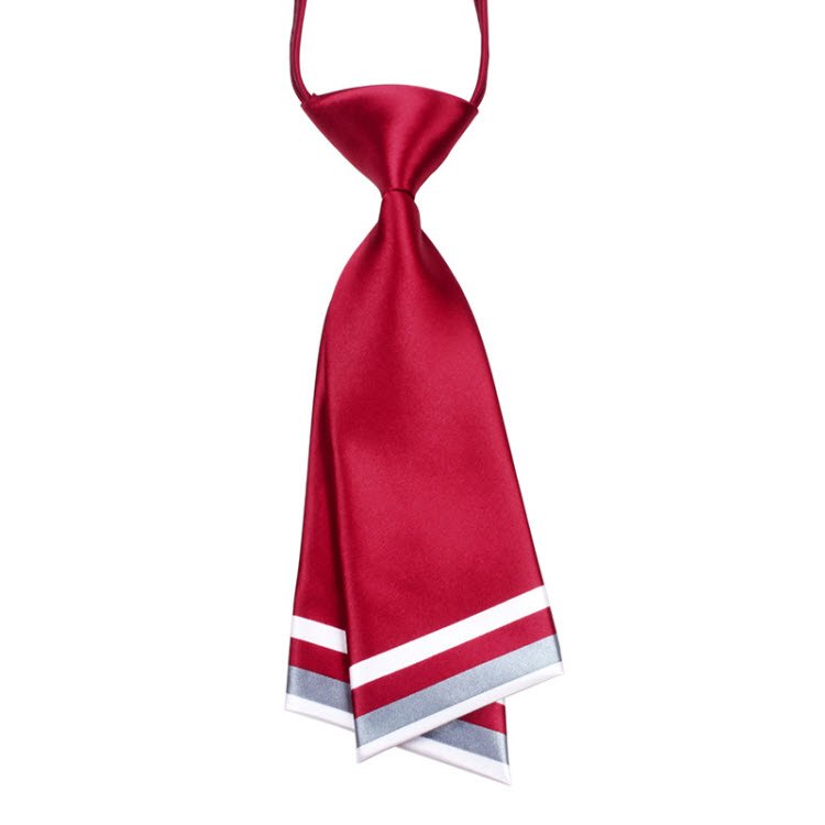 Polyester Ties For Girls Women Solid Colors Ties Popular School Neck Tie