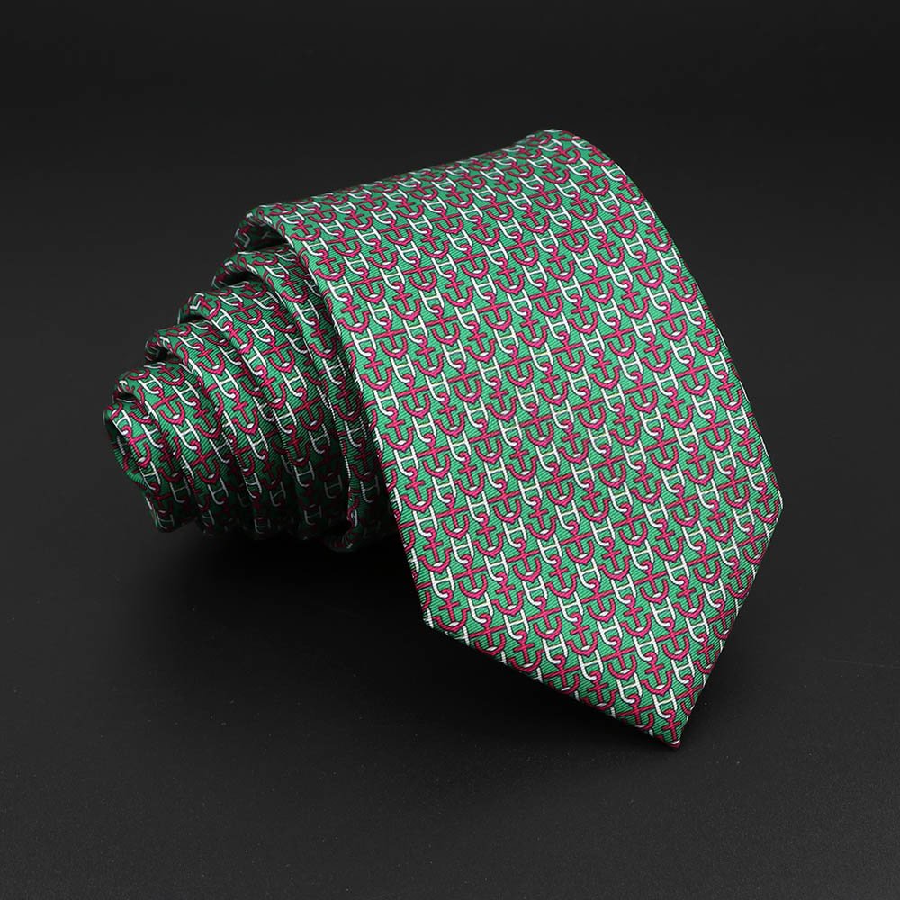 Novelty Ties Men's Formal 7cm Soft Silk Necktie Paisley Floral Dots Business Wedding Neck Tie Gravatas Daily Wear Accessory Gift