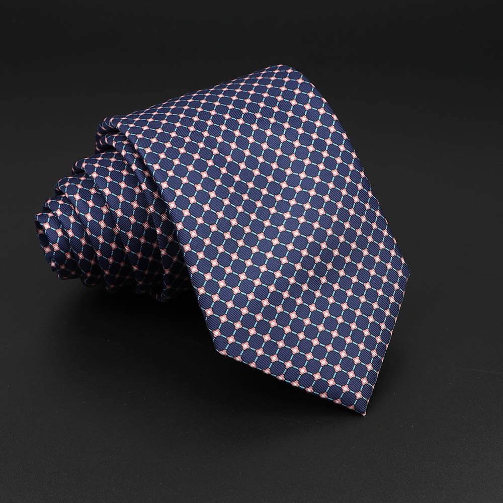 Novelty Ties Men's Formal 7cm Soft Silk Necktie Paisley Floral Dots Business Wedding Neck Tie Gravatas Daily Wear Accessory Gift