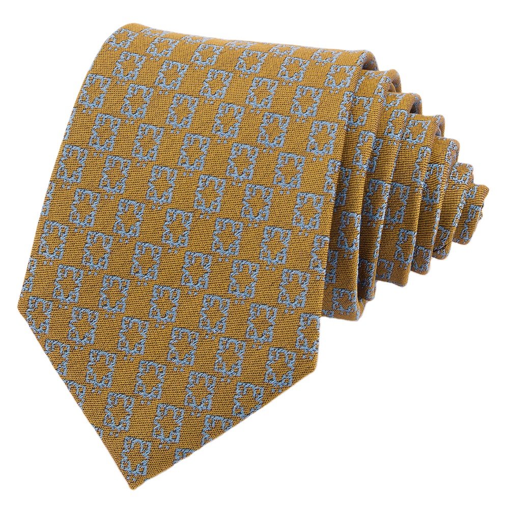 Manxiang Men Classic Handmade Plaid Floral Microfiber Woven Polyester Tie