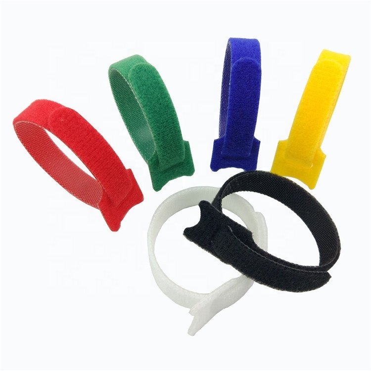 Factory Supply Cable Tie Black Adjustable Cable Strap Self Reusable Fastening Wire Organizer
