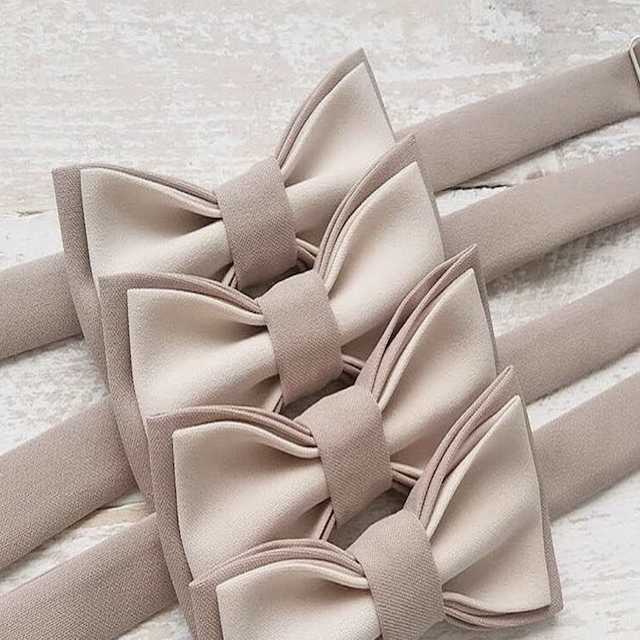 Thailand Steve & James Bow tie with several style designs