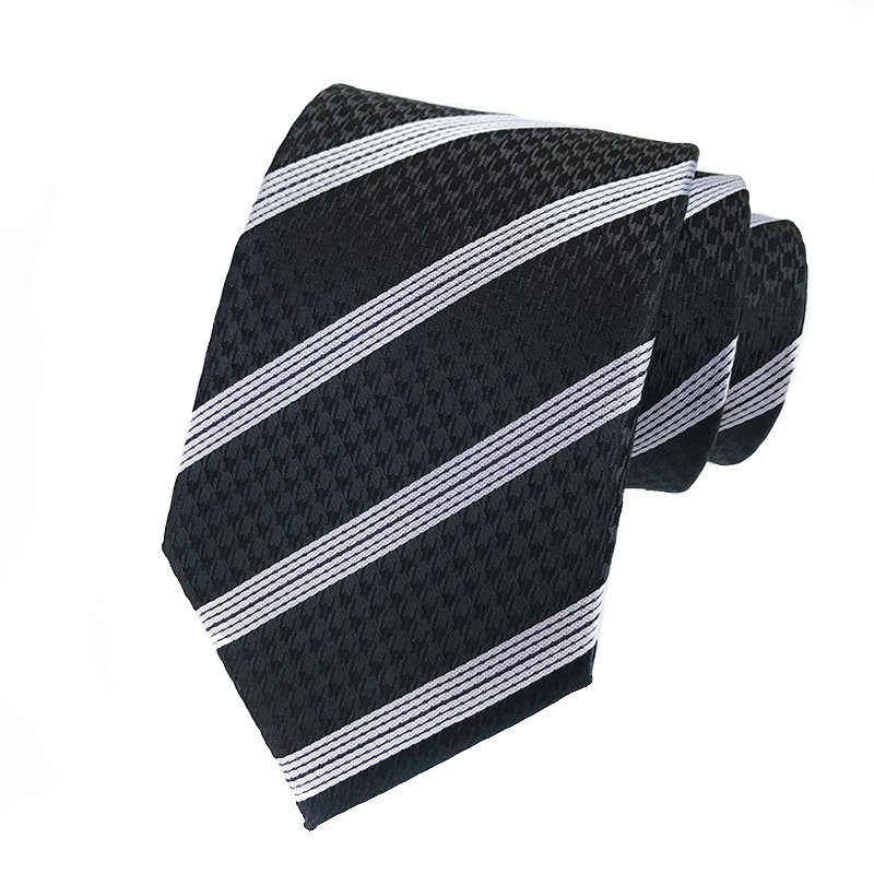 Men's tie square towel pocket towel cufflinks, three piece color woven jacquard business suit British style suit accessories