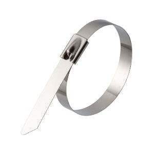 Stainless Steel Cable Tie Ball Lock Type 4" 6" 8" 10" 12" 14" Inch Length 4.6MM 7.9MM Width 304 316 Material Pack of 100 Pcs