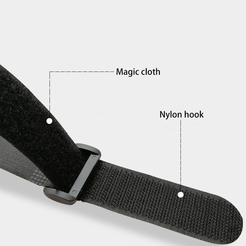 Wholesale Self-Adhesive Cable Tie Eco-Friendly Polyester Nylon Strap Adjustable Hook Loop Colorful velcroes Strap