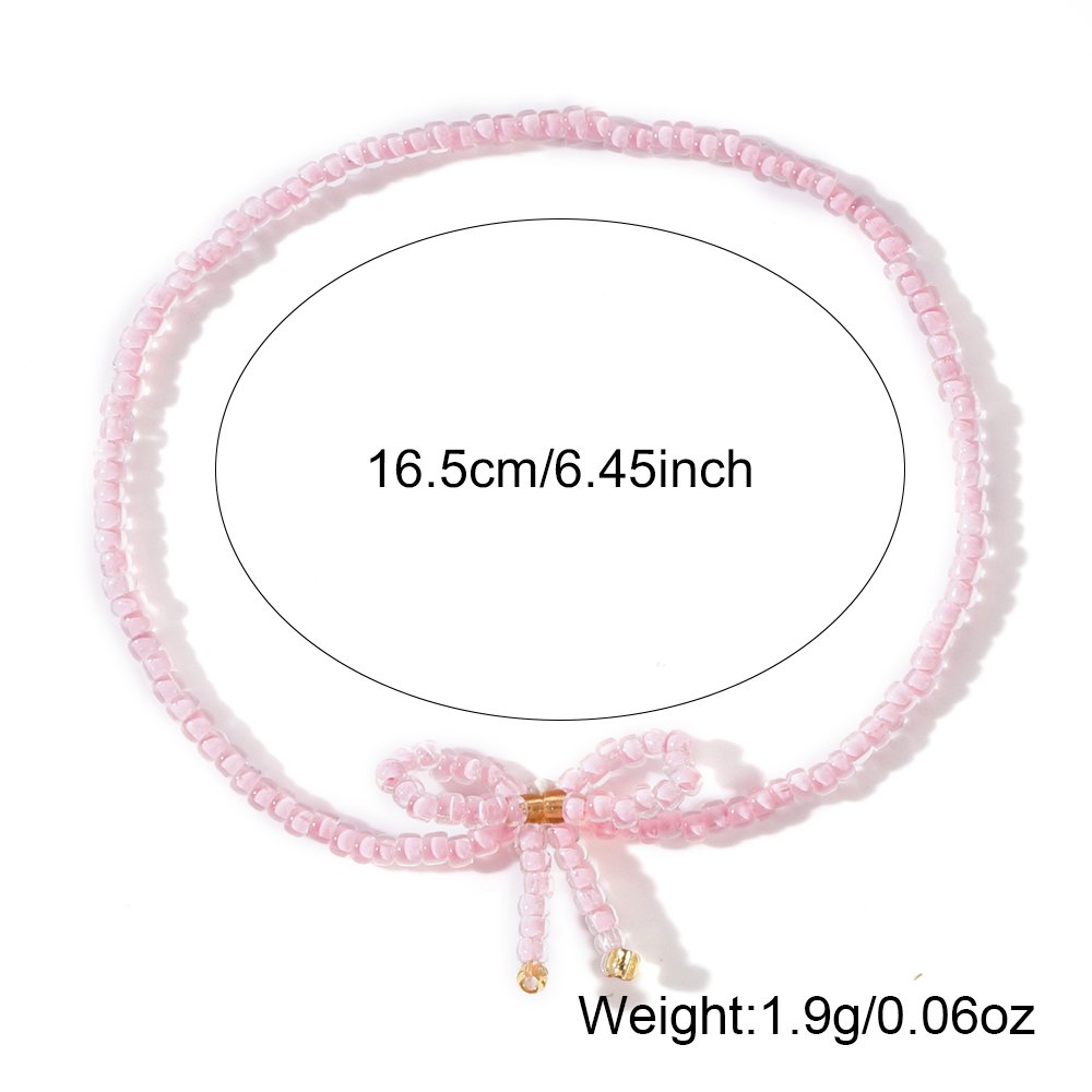 Go2boho Summer Holiday Trendy 2024 New Design Women Fashion Jewelry Delicate Bow Ties Beaded Bracelets Party Gifts Hot Sales