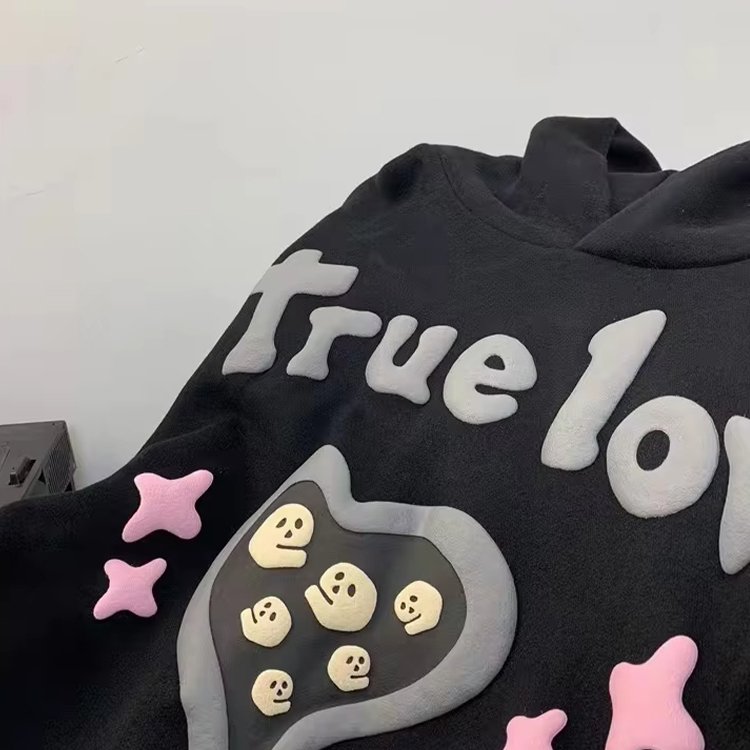 Custom Men logo Heavyweight Hoodies unisex Sweatshirts Manufacturer Pullover Streetwear Puff Print Oversized 500gsm crop Hoodies