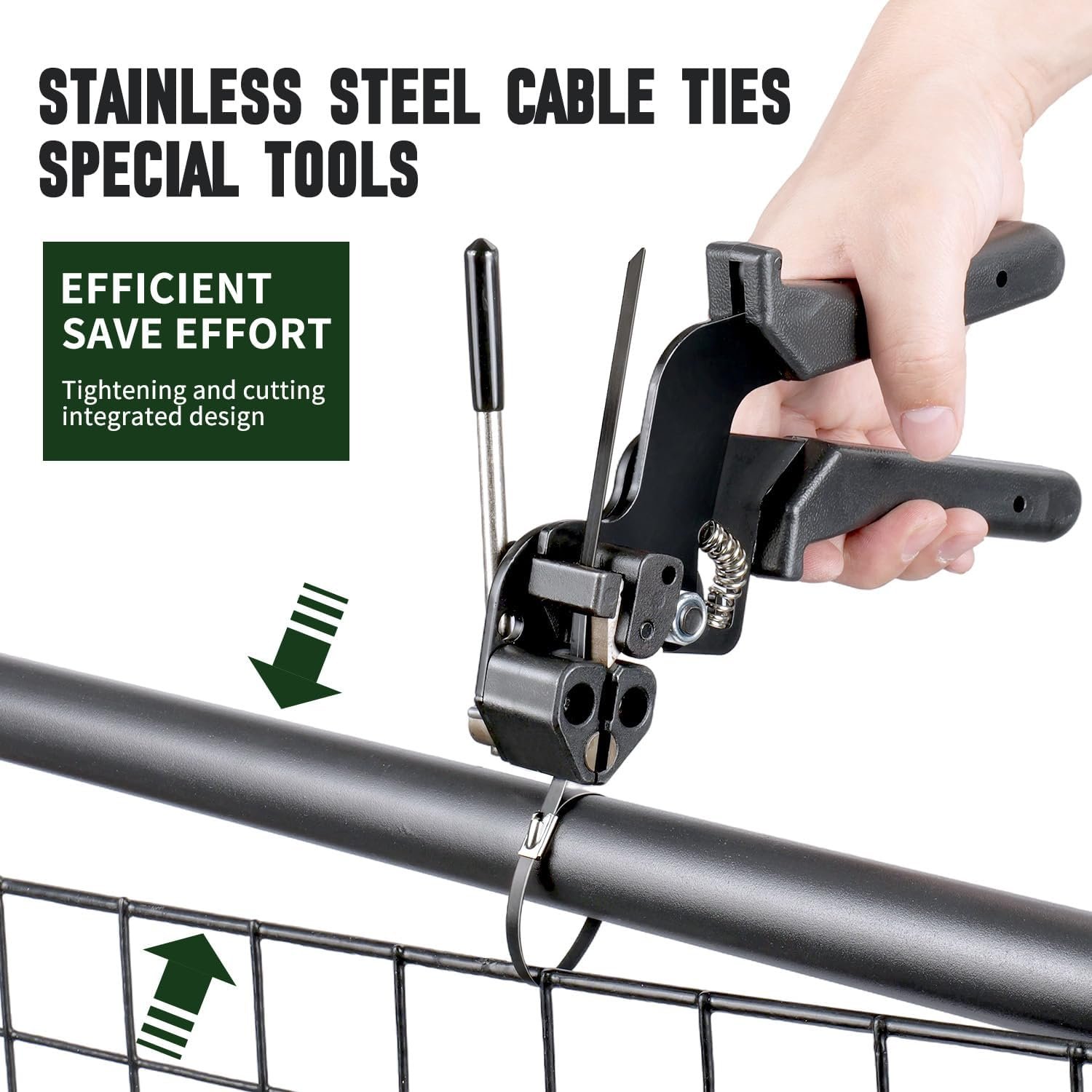 metal wrap cable tie Ball lock metal zip ties plastic PVC plastic-coated Stainless Steel Cable Ties