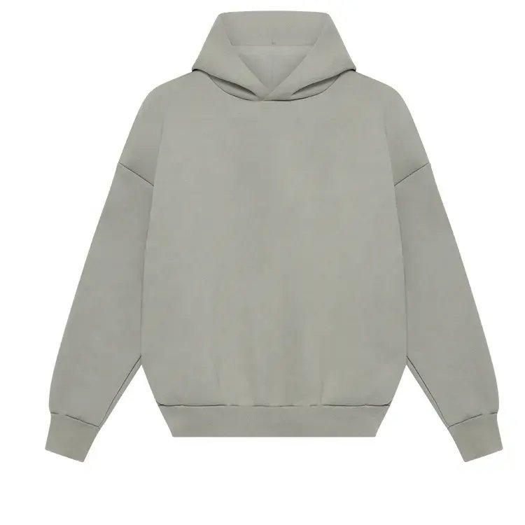 Wholesale Custom heavyweight 500 gsm drop shoulder hoodie clothing manufacturers custom cropped men hoodie
