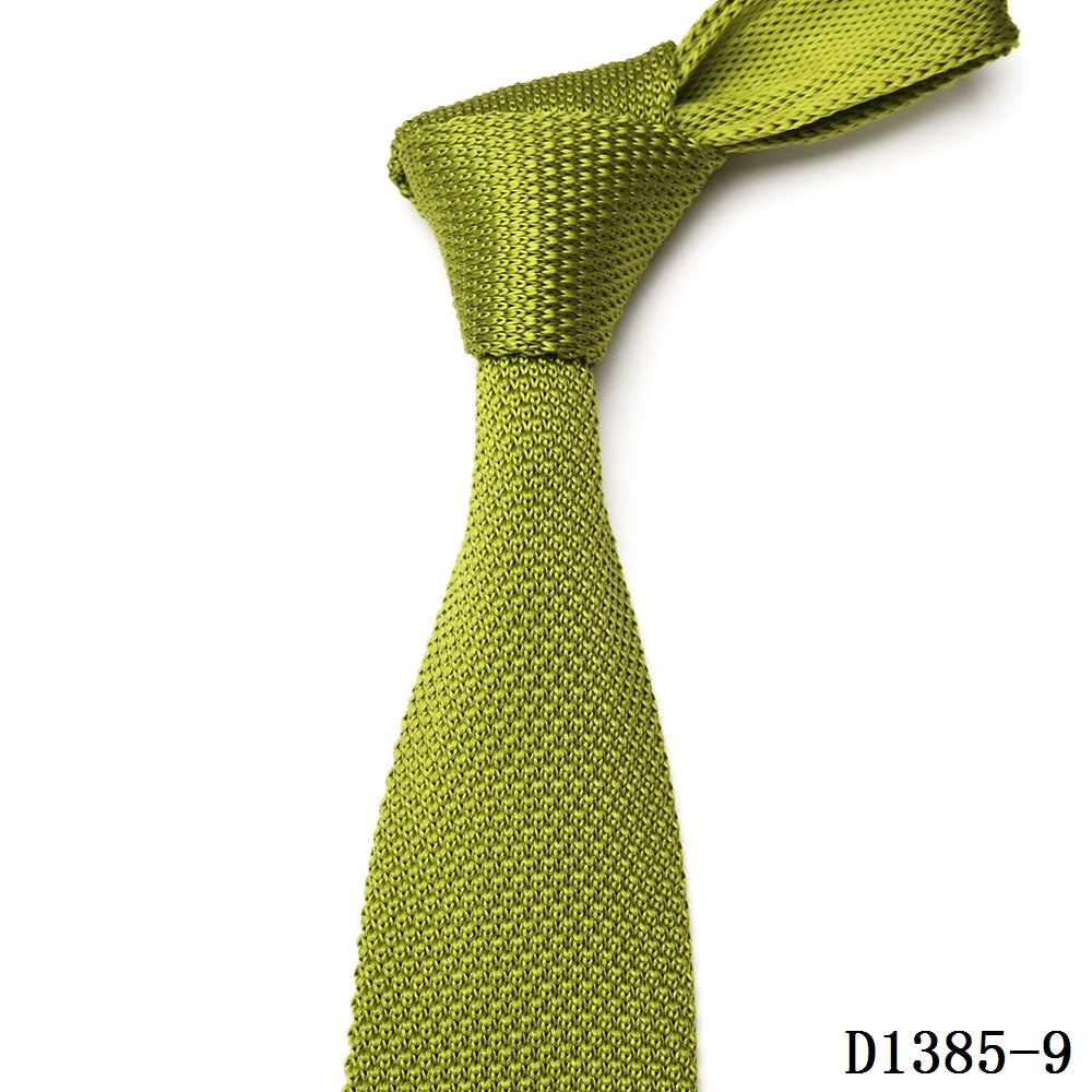 Yili China Factory Handmade Custom Men Versatile Seamless Silk Knitted Neck Ties