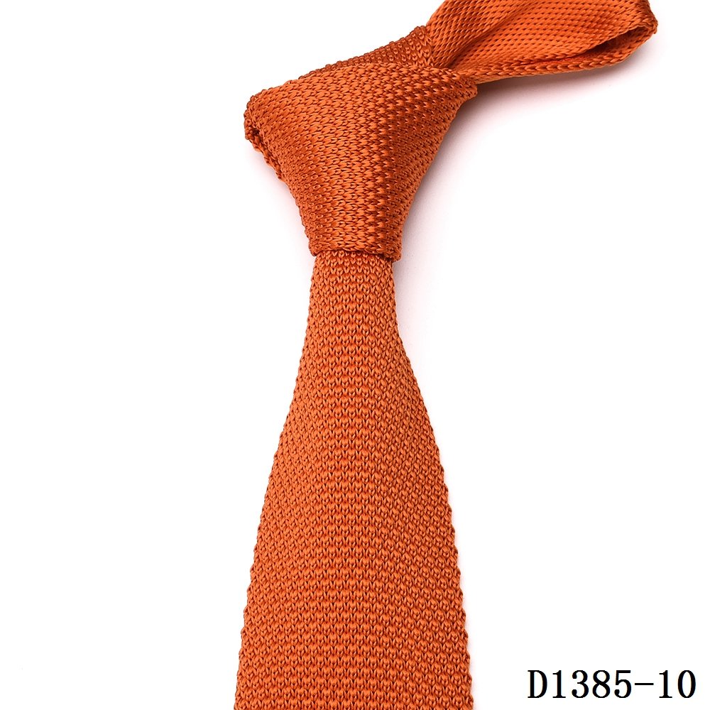 Yili China Factory Handmade Custom Men Versatile Seamless Silk Knitted Neck Ties